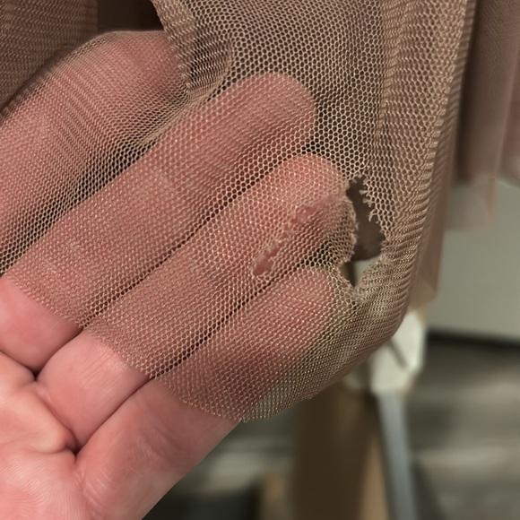 ASOS Pinny Extreme Tulle Mesh Midi Dress size 4 - Picture 7 of 10